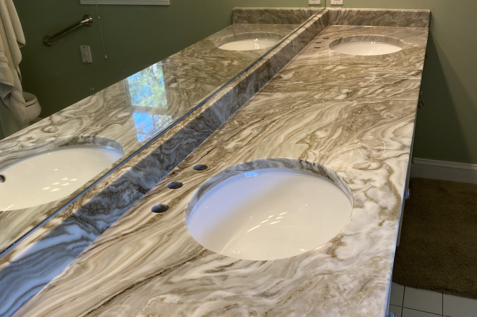 quartz countertop in chester va